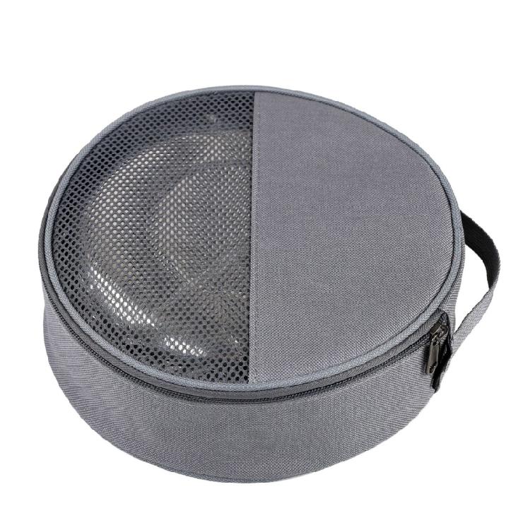 Outdoor Plate Dish Bowl Storage Bag Round Plate Carriers Bag for Picnics Camping Plate Organizers Tableware Container