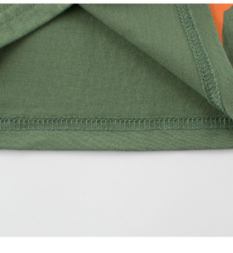 Kids' Cartoon Animal Print Summer T-Shirt - Korean Style Short Sleeve Top for 2026