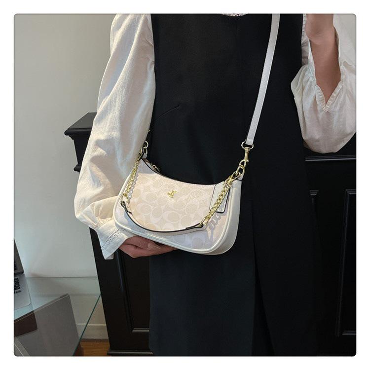 Stylish High-End Women's Crossbody Shoulder Bag with Chain - European & American Design