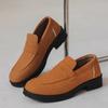 Fashion Fashion Trend Men Loafers Simple Slip-On Casual Shoes Office Lightweight Driving Shoes Versatile Man Business Footwear Moccasins
