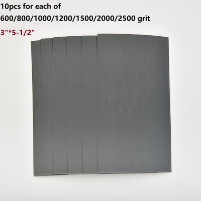Sandpaper Sandpaper 600/800/1000/1200/1500/2000/2500 Grit Anti-blocking