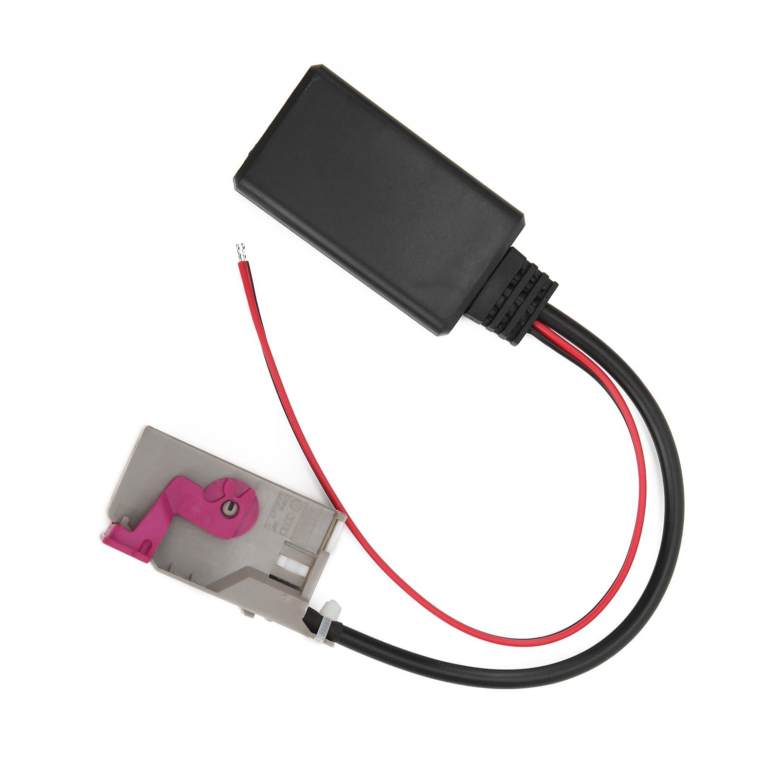 

Car Bluetooth Module AUX IN Cable Wireless Audio Adapter Replacement for A3 A4 A6 A8 TT R8 RNS E 32Pin