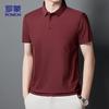 ROMON Men's Polo Neck Ice Silk Quick Dry Short Sleeve T-Shirt