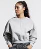 Cream Soda Lab All-Season Basic Crop Sweatshirt