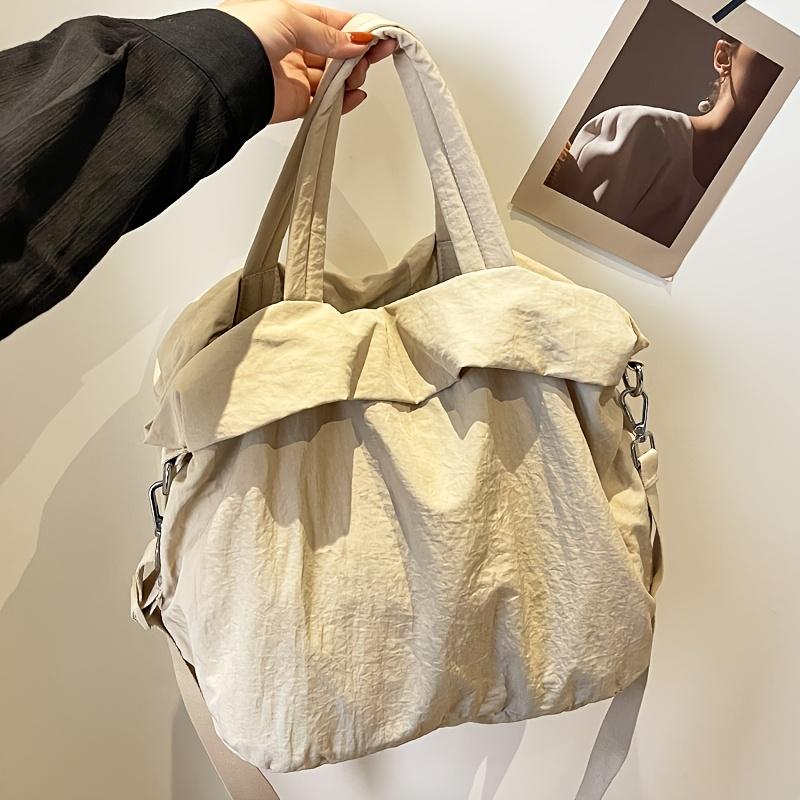 New Women's Large-capacity Nylon Shoulder Messenger Bag