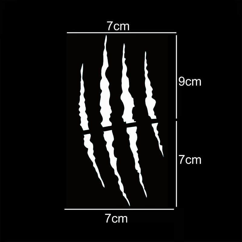 

Наклейки на мотошолом та скутер «Кіготь Монстра-Привида»