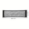 ISGTDRM 1pc Universal Car Storage Bag Double Mesh Trunk Storage Net, Car Built-in Storage Bag, Car Fire Extinguisher Fixed Net
