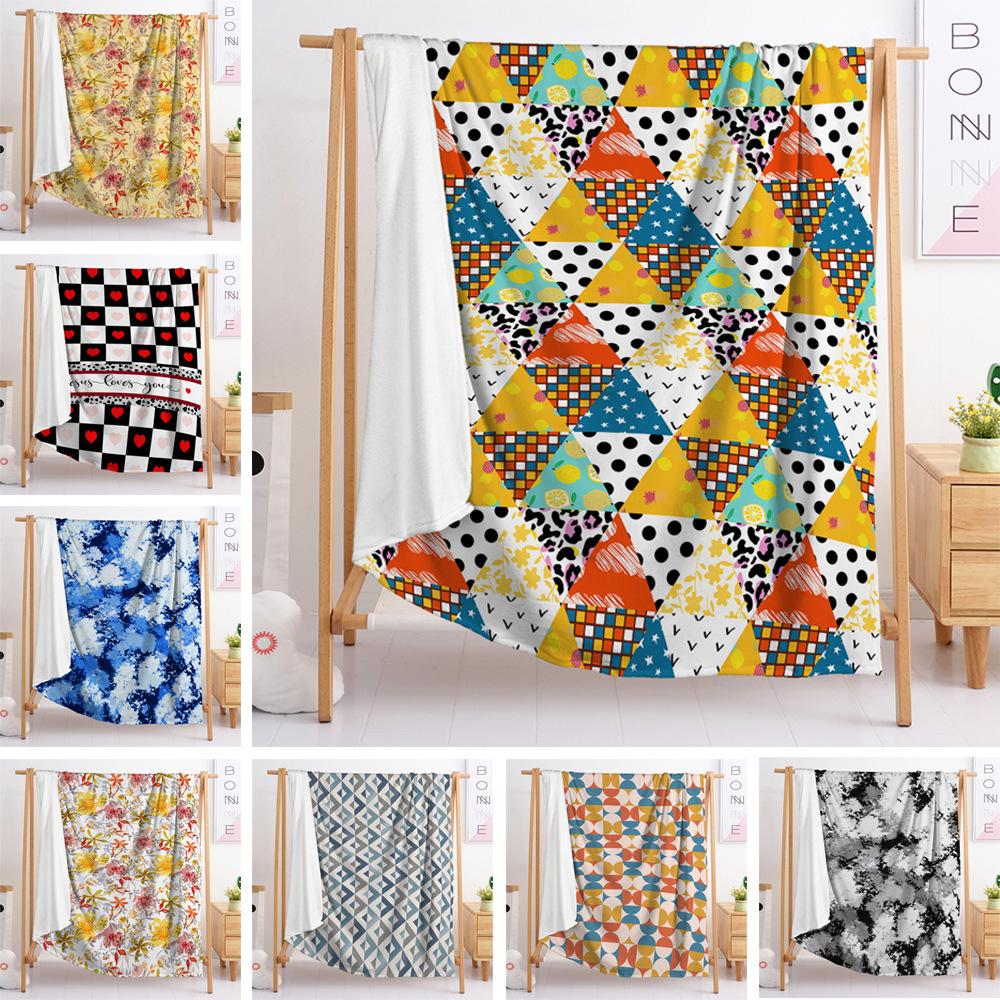 eBay blankets floral plaid blankets flannel blankets cartoon anime soft