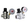 Water Regulator -, Lead Free Brass Adjustable RV Pressure Reducing with Pressure Gauge and Water Filter