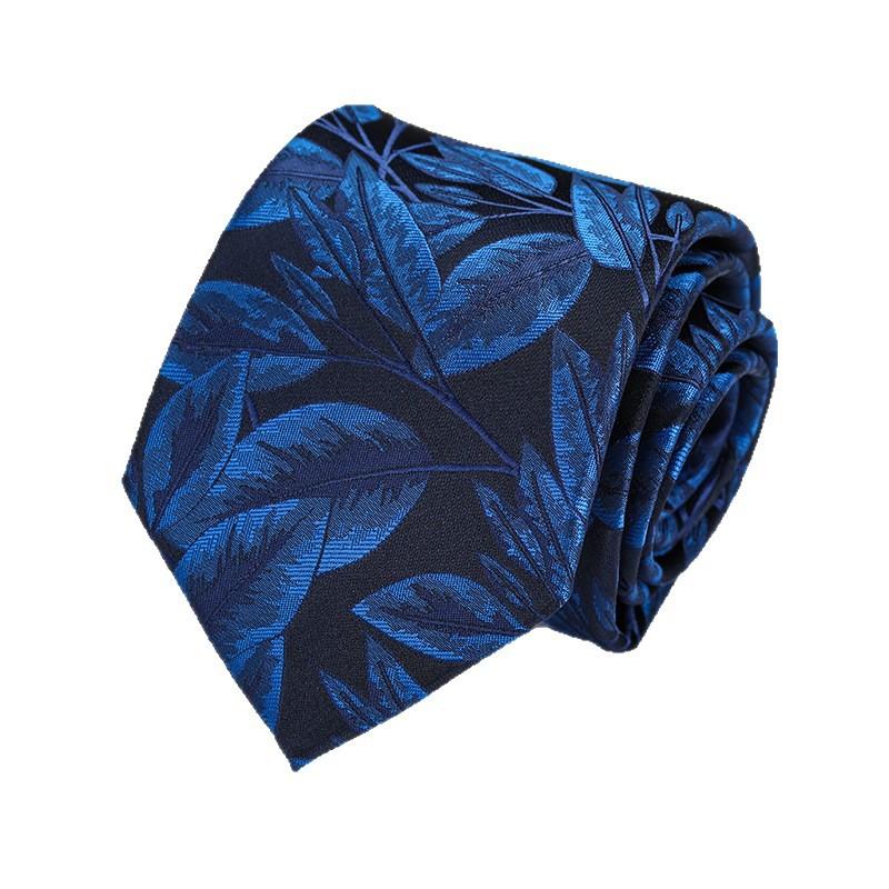 Hong Kong Style Retro Work Professional Tie Men'S Formal Wear Korean Version Of British Business 8Cm Hand-Made Pattern Student Clothing Trend