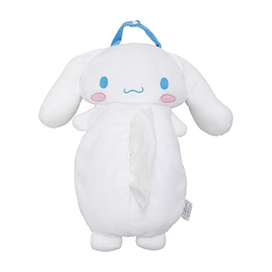 MORIPiLO Sanrio Подвесной чехол для салфеток (Настенный чехол-коробка для салфеток Cinnamoroll) приблизительно. 40 см Тает при прикосновении Милые товары для автомобиля Плюшевое животное Бумага