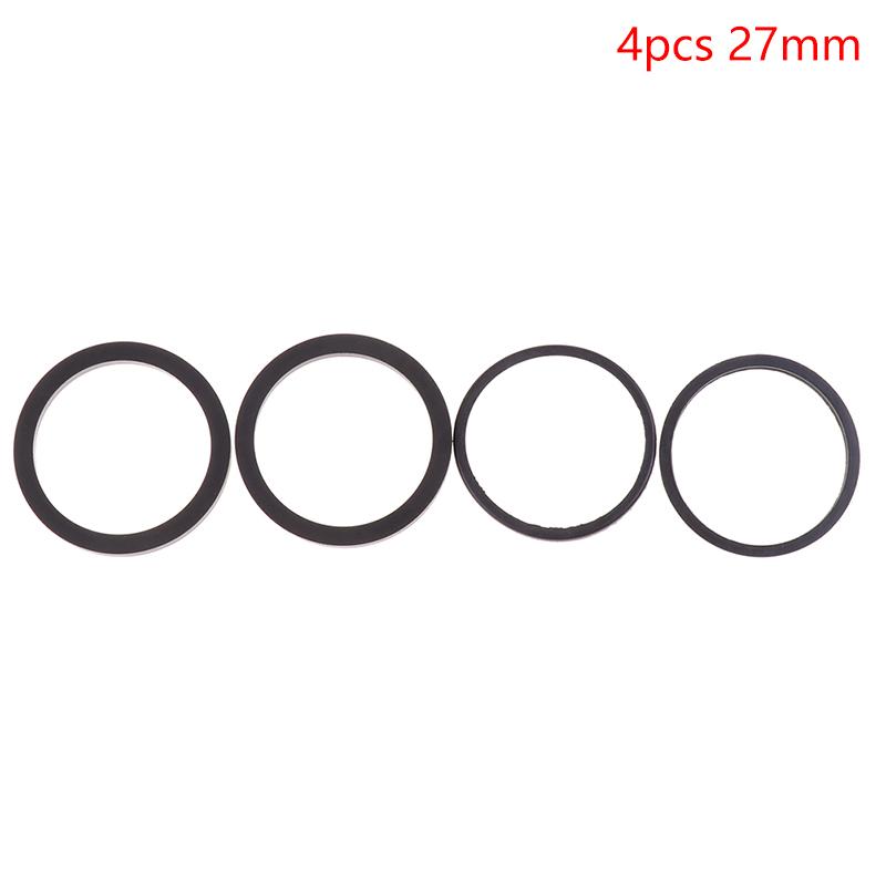4Pcs Mountain Road Bike Disc Brake Caliper Sealing Ring O-Ring Brake Piston Bicycle Pe Wear-Resistant Sealing Ring Motorcycle