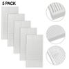 Replacement Filter Kit Compatible with For Eureka E20 Plus Robot Vacuum 5 Pieces for Dust and Particle Filtration