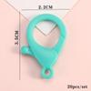 Snap Hook Key Chain Key Ring Glasses Chain Clasps Jewelry Making Lamp Shape Buckle Lobster Clasps