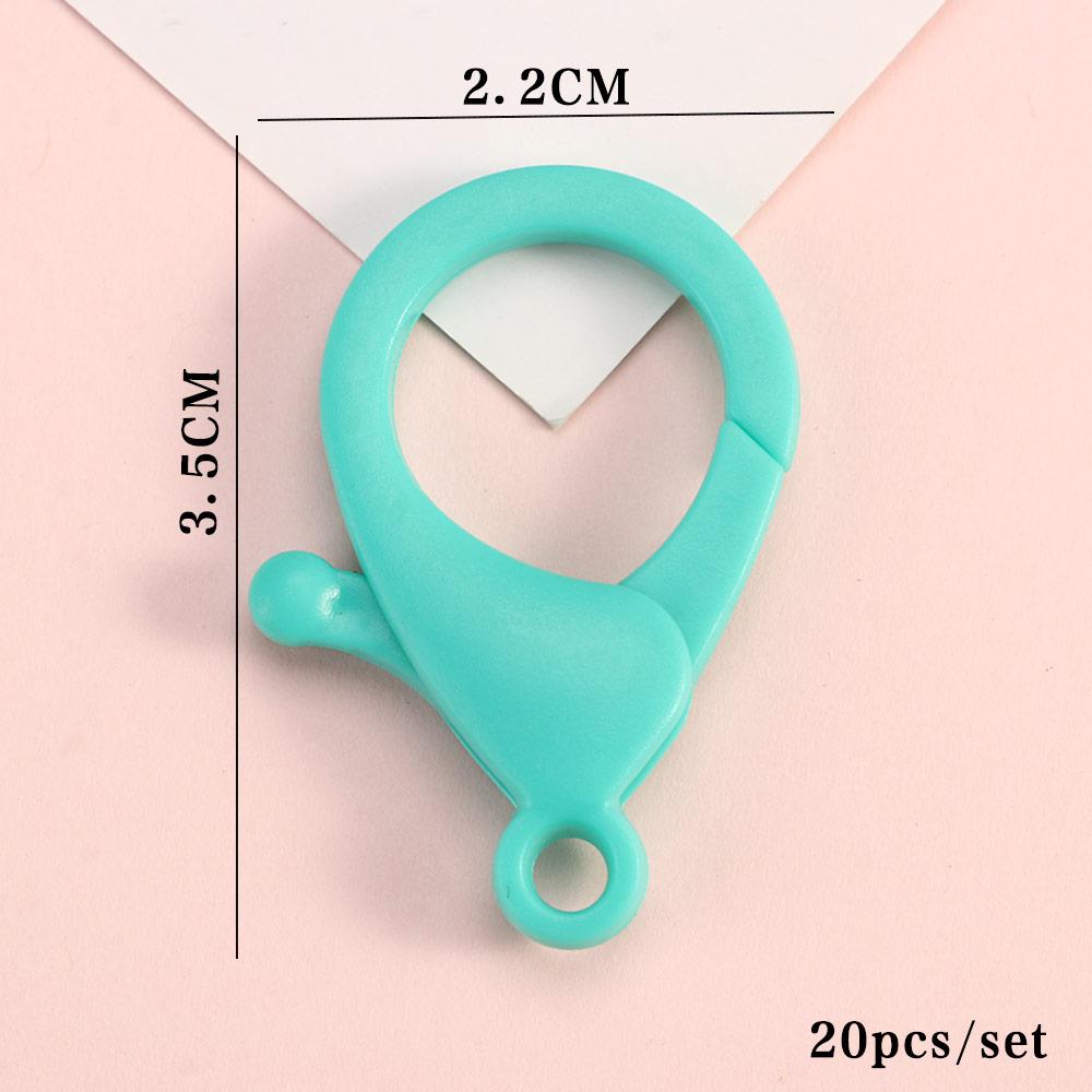 Snap Hook Key Chain Key Ring Glasses Chain Clasps Jewelry Making Lamp Shape Buckle Lobster Clasps
