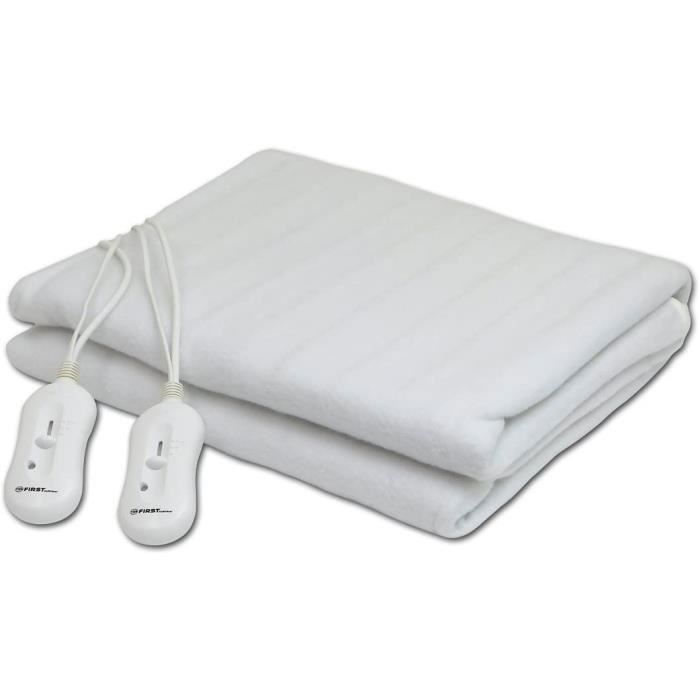 Couverture chauffante électrique - CELLUSTOP - 706329 - 140x160 cm - 2 zones - Protection contre la surchauffe