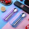 Stainless Steel Portable Spoon & Chopsticks Set