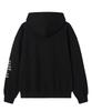 Openyard(Oy) Big Logo Stud Hoodie Zip Up - Black