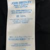 JOHN SMEDLEY SYRES Black Cotton High-Gauge Knit Skipper Shirt tops L blackUsed