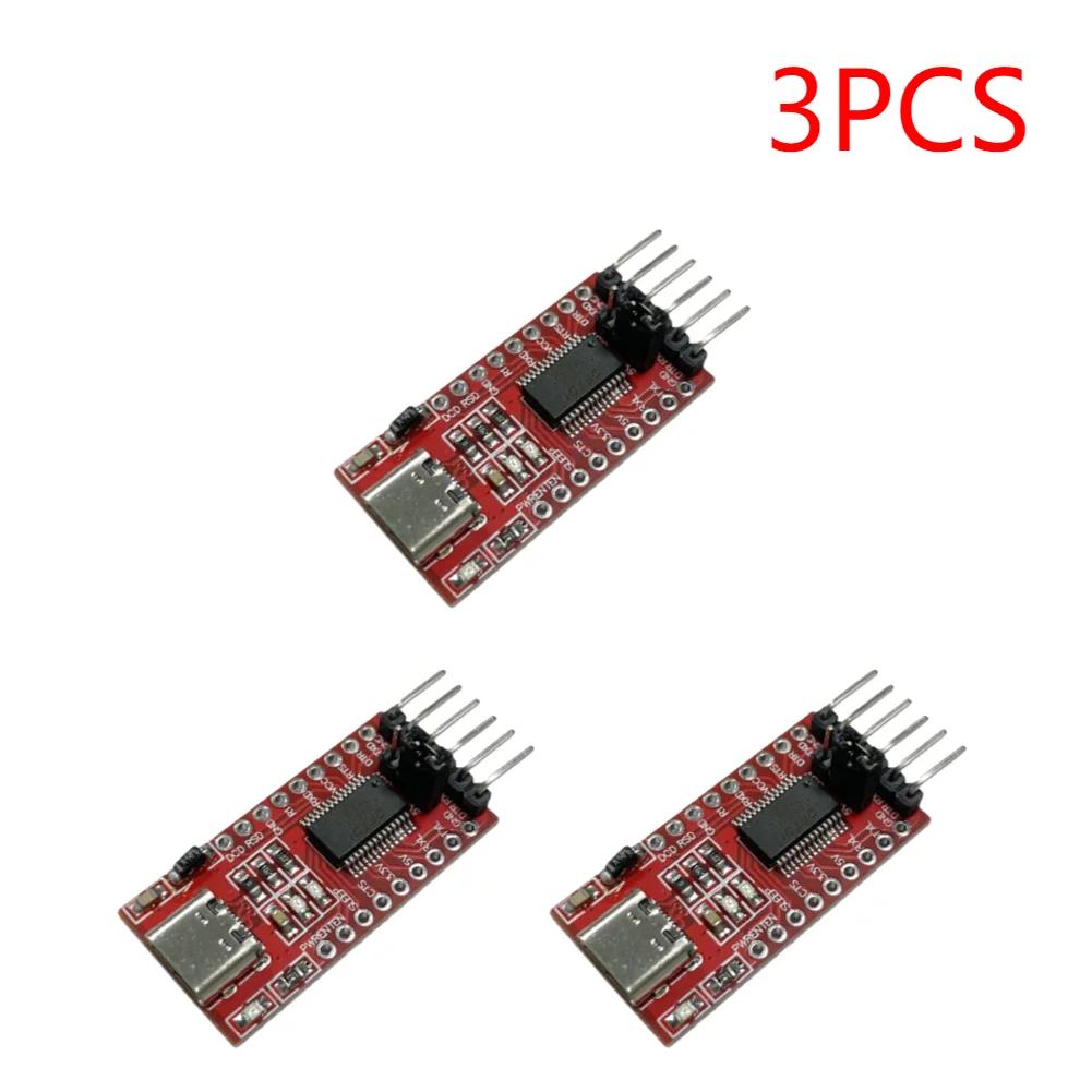 FT232RL FTDI Type-C to TTL Serial Converter Adapter Module 3.3V 5.5V FT232R Breakout Mini USB to TTL Adapter Board for Arduino