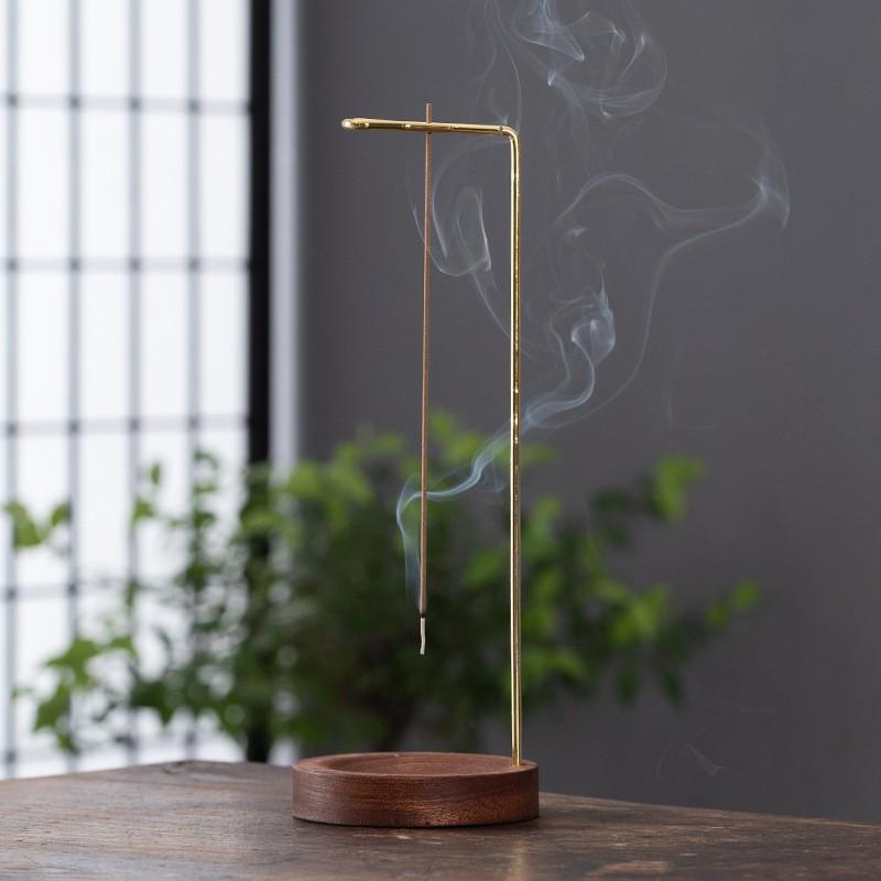 Zen-Style Inverted Incense Burner for Indoor Home Decoration