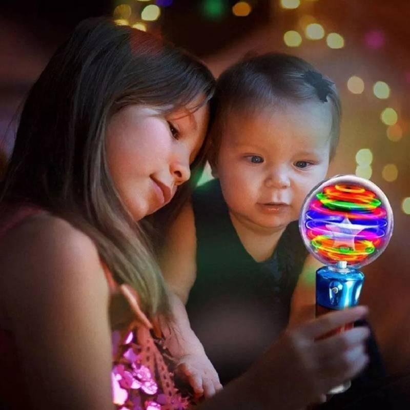 Colorful Glowing Led Light Stick Sphere Perfect For Concerts And Children's Performances