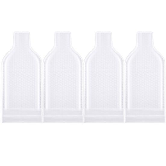 

4 шт. пакеты для красного вина, многоразовая бутылка для вина, дорожная защитная сумка, видимый двухслойный герметичный самолет, ударопрочное вино C