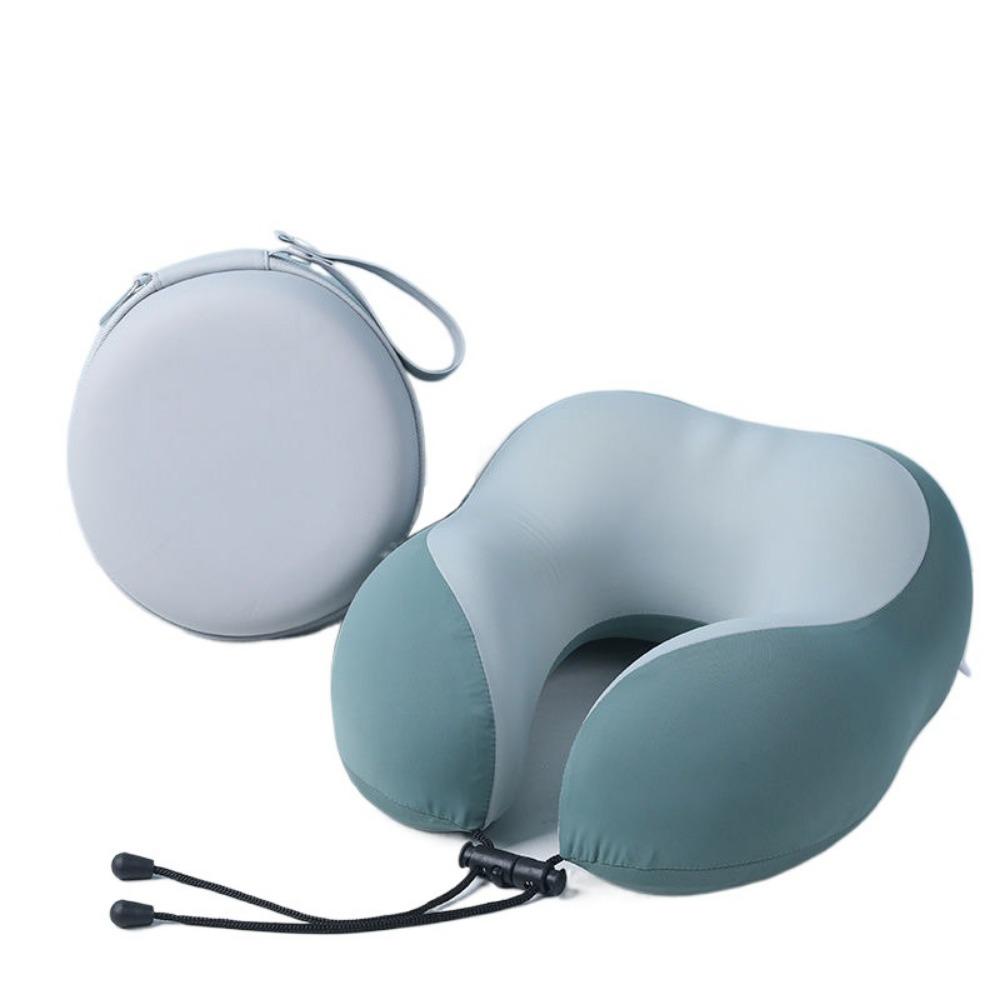 Storage Bags Neck Support Cushion Slow Rebound Sleeping Neck Pillow Business Trip