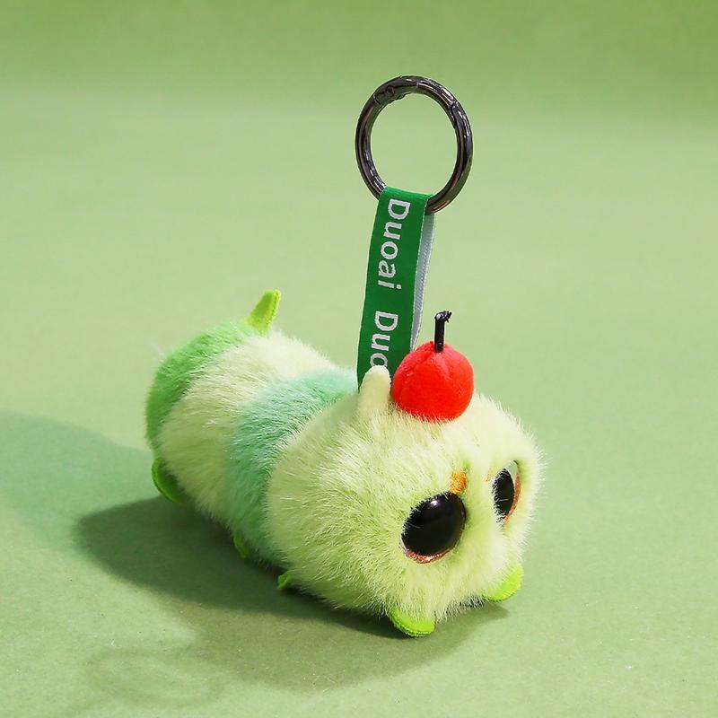 Rich and interesting insect pendants Plush Toy Mobile phone pendant keychain decoration For Boys And Girls Birthday Gift