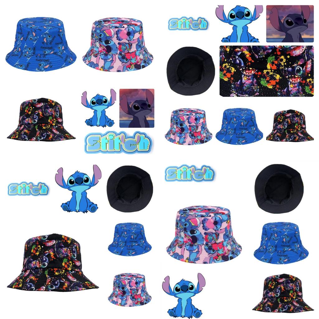 New Stylish Stizy Graffiti Black Cartoon Printed Adult Fisherman Hat Casual Bucket Hat Sunscreen Cap