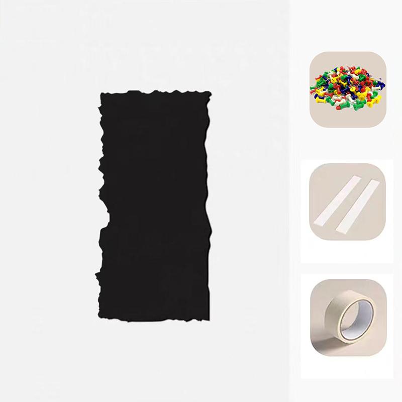 1PC Creative-Shaped Space-Saving Stickers Versatile Wall Family-Friendly Felt Decorative Self-Adhesive Soft-Textured 40x60cm