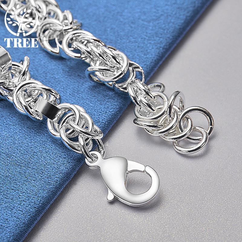 925 Sterling Silver Brand Design Charm Bratara Bijuterii