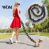 Pomeranian Leash Giant Chain Dog Leash, Lightweight Plastic Pet Looks Like Comfortable Iron Chain, Stylish Big for Small Dogs Photo Props Heavy-duty
