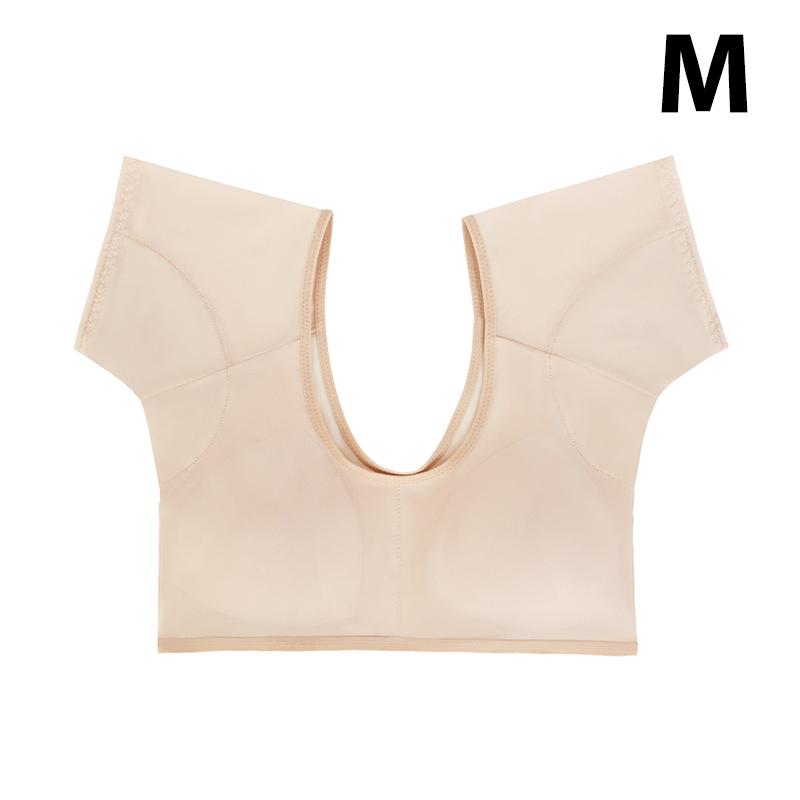 

Sweat Absorbing Clothes With Chest Pad Ultra-Thin Mesh Quick-Drying Chest Wrap Vest Sweat Proof Underarm Sweat Pads T-Shirt M