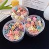 Children's Cartoon Mini Flower Small Grab Clip with Broken Hair, Side Bangs Clip with Rabbit Heart Female Hair Accessory