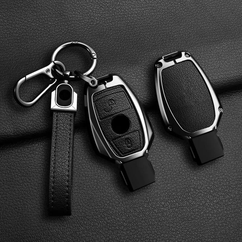 Car Zinc Alloy Key Case Cover Shell Fob for Mercedes Benz A C E S Class W213 W222 W223 W205 W206 W212 W176 GLC CLE CLA AMG X167