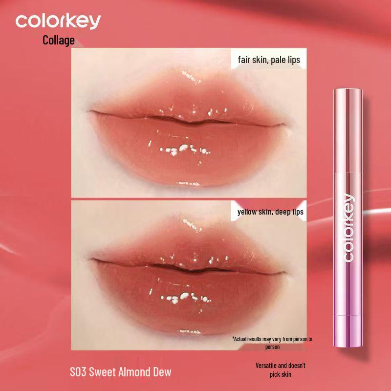 

Colorkey Cushion Solid Lip Gloss: Spring/Summer Moisturizing Mirror Shine Lipstick