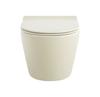 Interno 49 CM Tornado Wall-Hung Toilet Bowl With Seat W/O Beige Matt