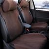 Breathable Suede Car Seat Cushion - Universal Fit, All-Season, Perforated Design