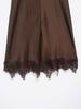Summer Women's Sexy Spaghetti Strap Dress in Black/Brown