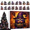 Halloween Countdown Advent 2D Acrylic Countdown Calendar Toy Figures Holiday Planner Decor 24 Days For Girl Boy Toddler Kids