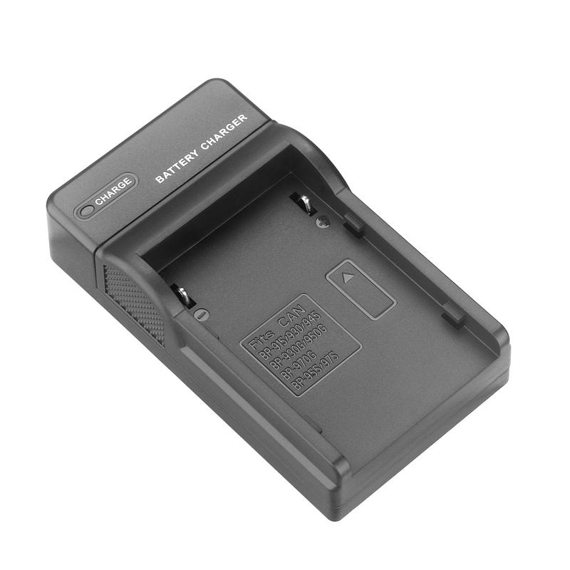 USB-C Battery Charger for Canon BP-911, BP-915, BP-927, BP-930, BP-945, BP-950, BP-970, BP975 Battery
