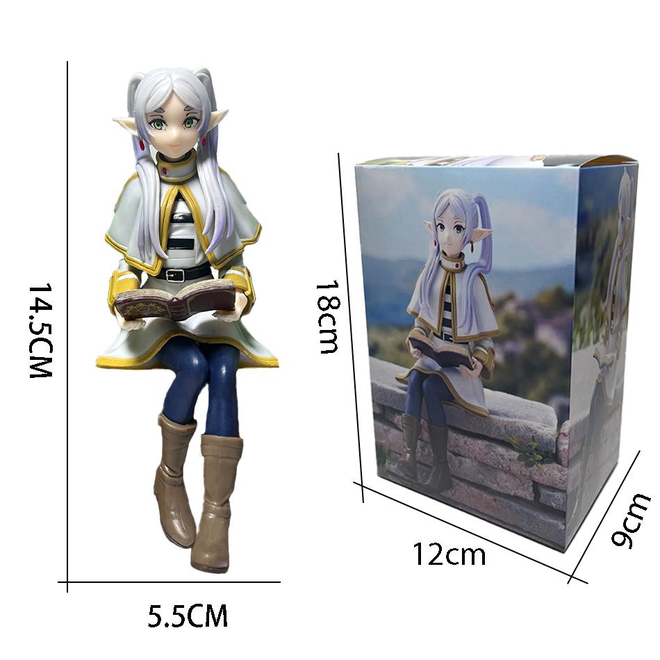 New 14cm Frieren: Beyond Journey's End Anime Figure Noodle Stopper Frieren Action Figure Luminasta Frieren Figurine Collection