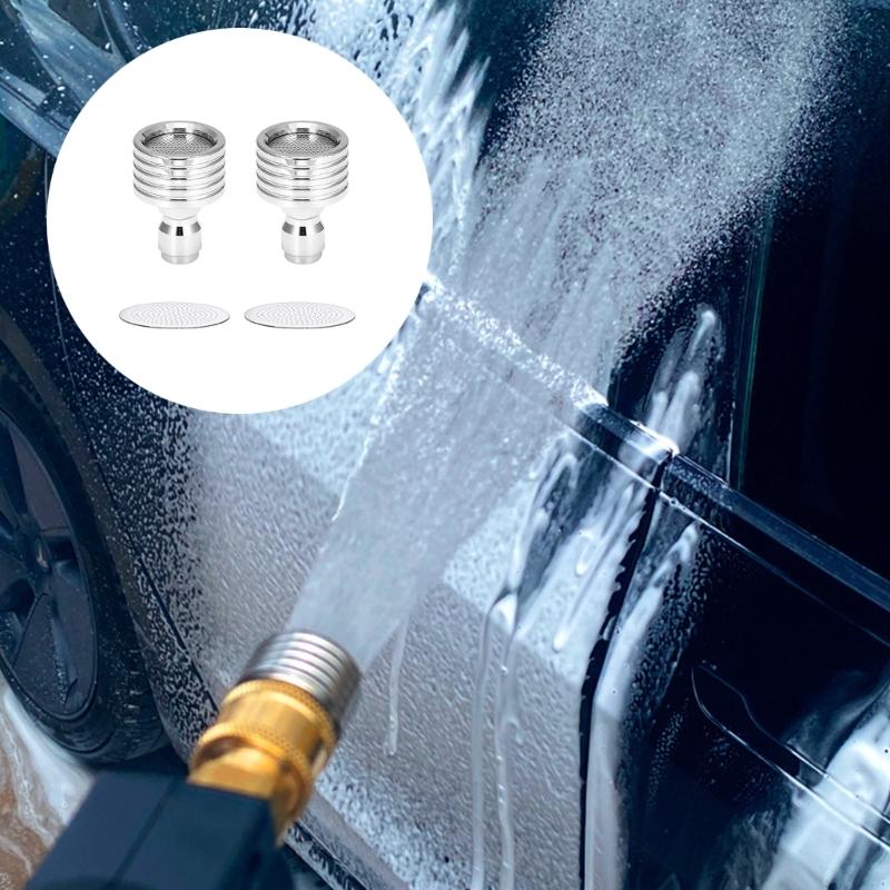 1/4 Quick Connect High Pressure Car Wash Nozzle With Sprayed Patterns For Efficient Cleaning Water Conservation Irrigation