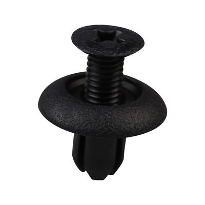10 Pieces Bumper Push Type Retainer Black for Mitsubishi: MB 253964