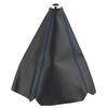 Universal Car Gear Shift Boot Cover,PU Leather Manual Transmission Shift Lever Dust Protector,Waterproof Wear Resistant