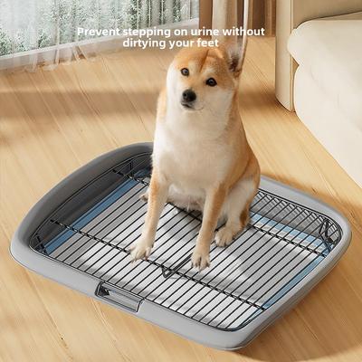 Plancha Plana para Perros Malla Baño para Perros Perros Pequeños y Medianos Antiepisar Excremento Anti-** Oso de Peluche Baño para Mascotas Cuenca de Excremento