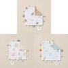 Soft Baby Toy And Fabric Comforter With Teether For Newborn Soothing
