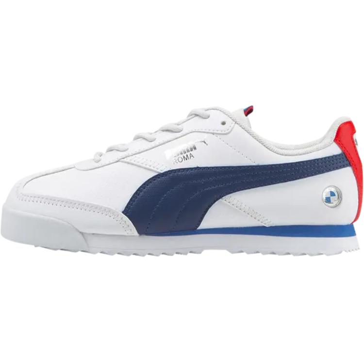 Puma BMW Motorsport x Roma Big Kid White Estate Blue Kids Sneakers 307122-02 37