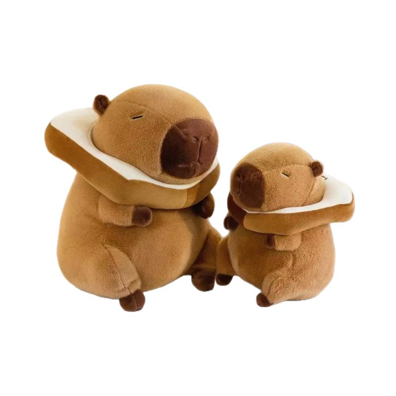 Cute Turtle Bag Capybara Doll Best Friend Doll Plush Toy Girl Birthday Gift